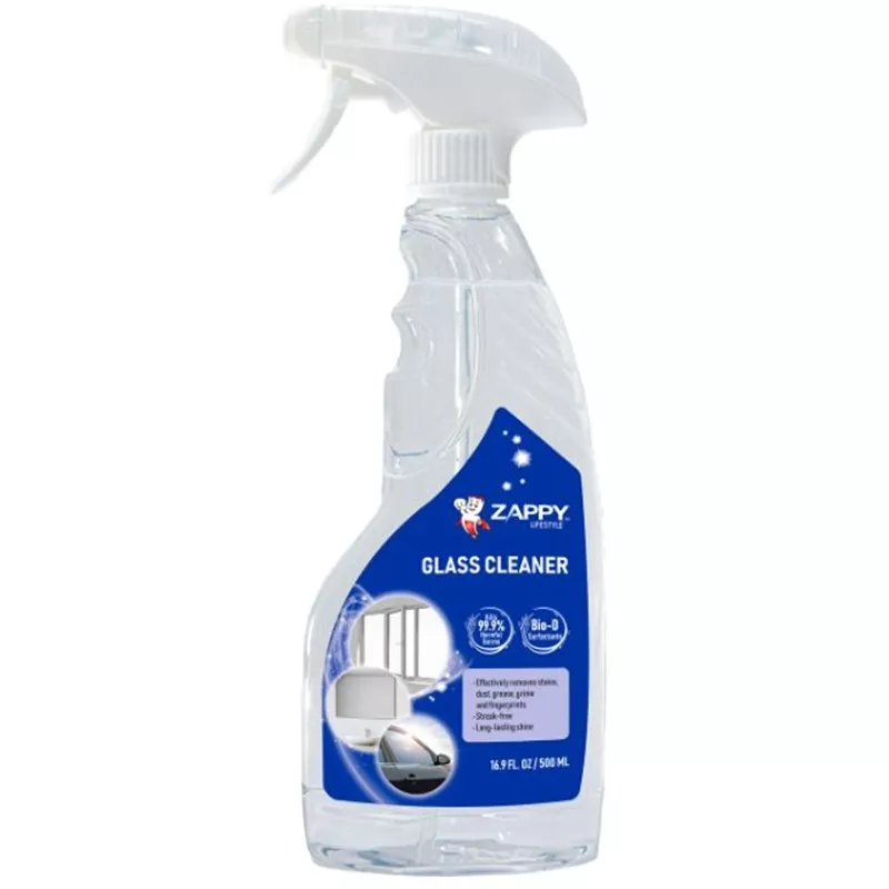 ZAPPY LIFESTYLE GLASS CLEANER 500ML