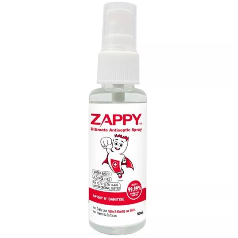 ZAPPY ULTIMATE ANTISEPTIC SPRAY 50ML